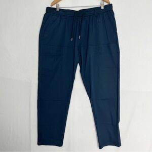 NWT Multipants Men's Pants Joggers Sweatpants Stretch Office Lounge Navy Sz 2XL